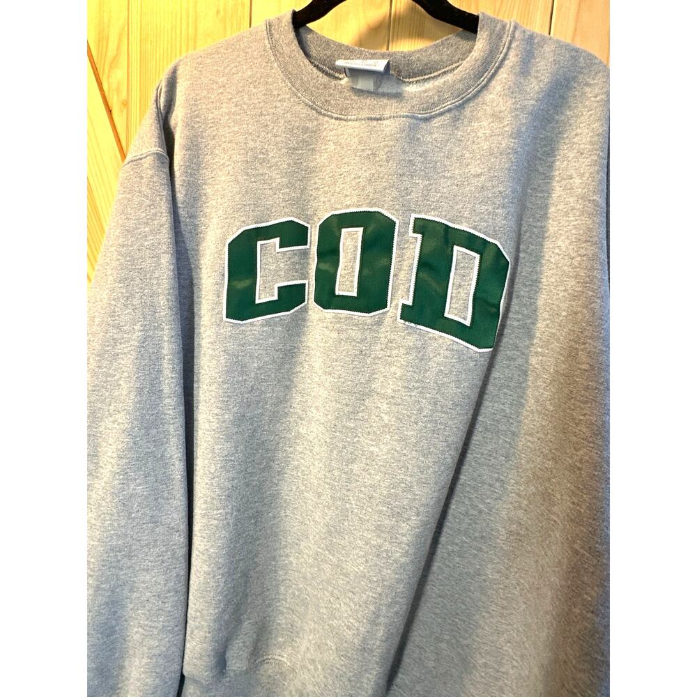 College of DuPage Champion Eco Crewneck Sweatshirt - Size XL - Picture 2 of 8